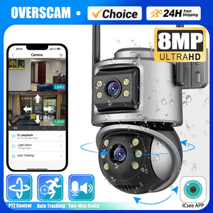 Cámara Doble Protección 4k