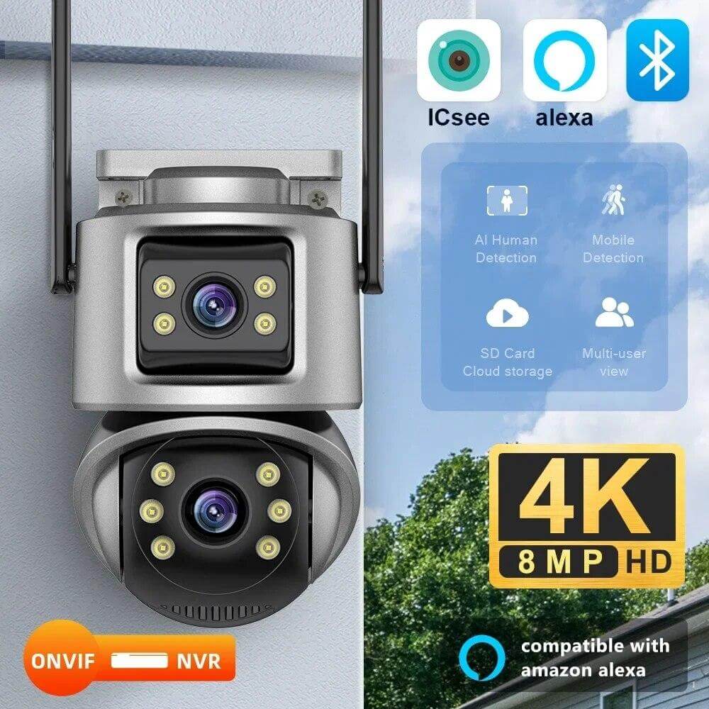 Cámara Doble Protección 4k